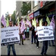 BEYOĞLU NDA KPSS EYLEMİ
